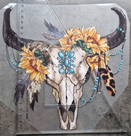Sunflower skull