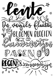 Lente poster A5