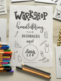 Workshop Handlettering voor beginners