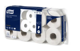 Tork Soft Conventional Toilet Roll 9,5x11cm 2L 600v wit T4