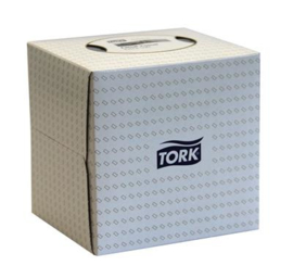 Tork Extra Soft Facial Tissues Cube 20x20,80cm 2L wit
