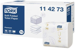 Tork Soft Folded Toilet Paper 11x19cm wit T3