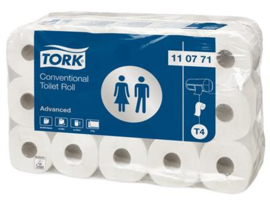 Tork Conventional Toilet Roll 10x13cm/52m 2L 400v wit T4
