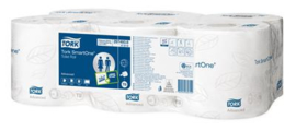 Tork SmartOne Toilet Roll 13,4x18cm 2L 1150v wit T8