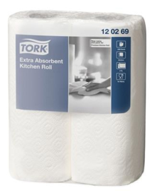 Tork Extra Absorbent Kitchen Roll 23x24cm/15m 2L