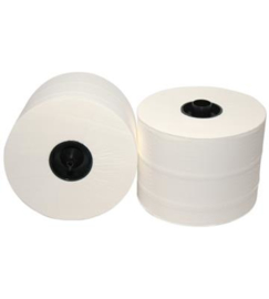 Toiletpapier met dop 3L - 65m - 565v - wit - 36 stuks/pak