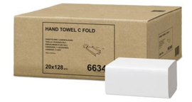 Tork C-Fold Hand Towel 25x31cm H3 naturel