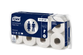 Tork Conventional Toilet Roll 9,5x12cm 2L 250v wit T4