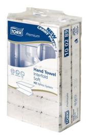 Tork Xpress Soft Multifold Hand Towel 21x26cm H2 wit