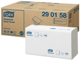 Tork Singlefold Hand Towel 23x23cm H3 wit