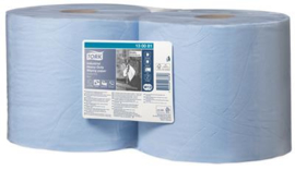 Tork Industrial Heavy-Duty Paper Combi Roll 23,5x43cm/119m blauw W1/W2