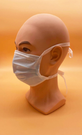 Chirurgisch mondmasker - Type IIR - met lintjes