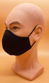 Herbruikbaar Mondmasker - Zwart - Kids