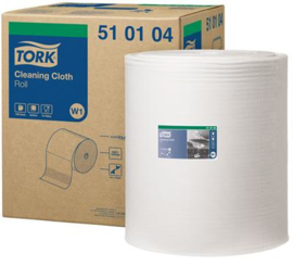 Tork Cleaning Cloth Roll 43x38cm/380m wit W1
