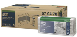 Tork Industrial Heavy-Duty Cloth Folded 35,5x43cm wit W4