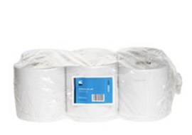 Toiletpapier Jumbo 2L - 300m - Ecolabel Cellulose - wit - 6stuks/pak