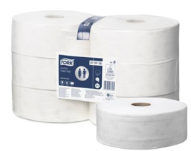 Tork Jumbo Toilet Roll 10x20cm 2L 1900v wit T1