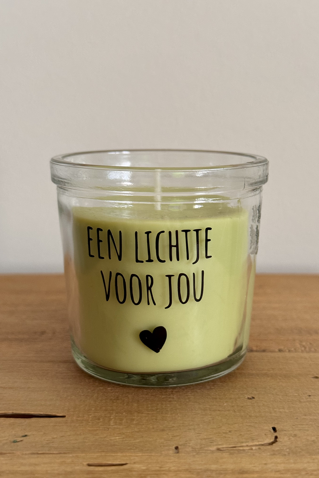 Geurkaars Appel 'Een lichtje voor jou'