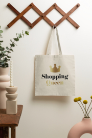 Katoenen tas Shopping Queen