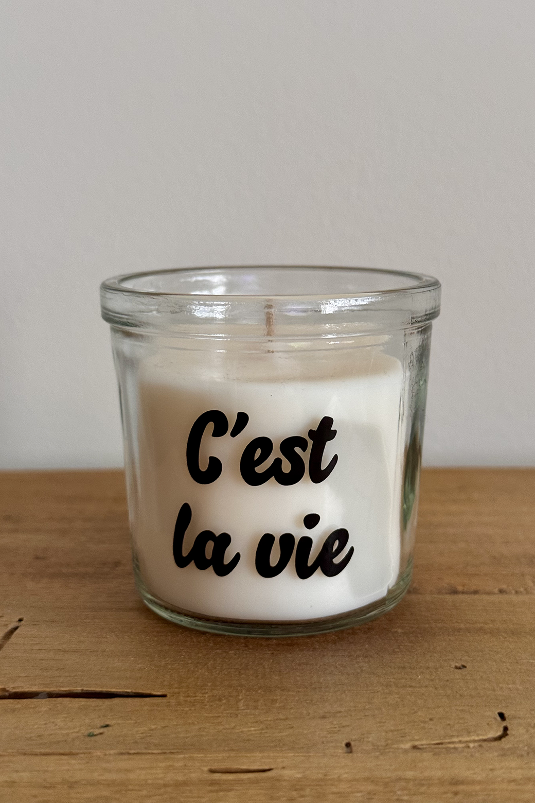 Geurkaars Vanille 'C'est la vie'