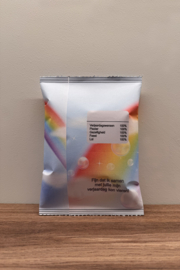 Chipszakje thema Regenboog