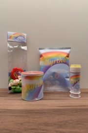 Bellenblaas thema Regenboog