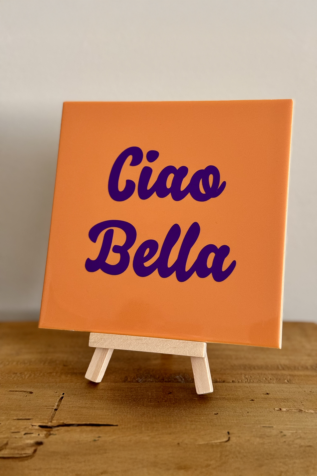 Tegeltje Ciao Bella