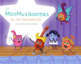 Kinderboek: De MiniMuzikantjes en het Emotiefestijn