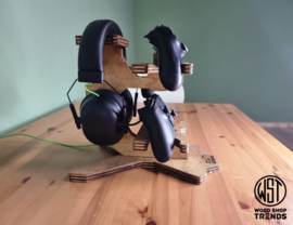 Headset & controller houder - personaliseerbaar: logo, kleur