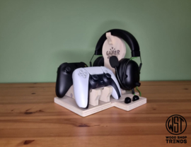 logo & kleuraanpassing -headset & controller stand