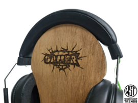 Personaliseerbare houder: logo & kleur - headset & controller en ipod stand