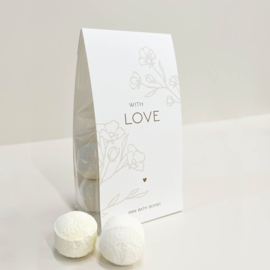 Bath bombs "With love" | 2 pieces