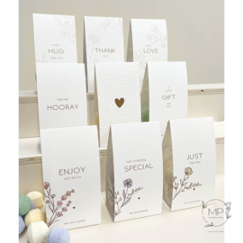 Bath bombs heart | 2 pieces