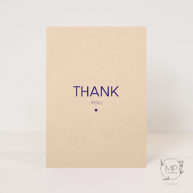 Postcard Thank you / 5 pieces