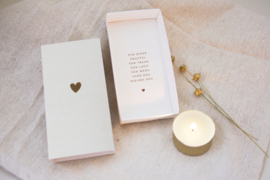Light in a box hartje / 4 pieces