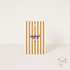 Label Enjoy! / 5 pieces