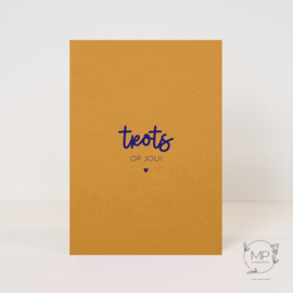 Postcard Trots op jou! / 5 pieces