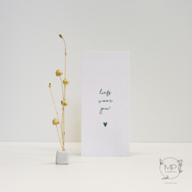 Little Box Dried Flower "Liefs voor jou" set van 2