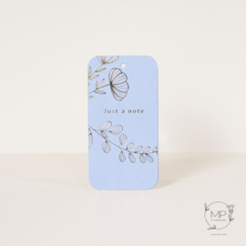 Label Just a note / set van 5