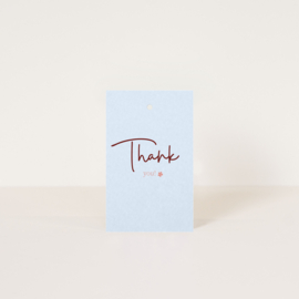 Label Thank you! / 5 pieces