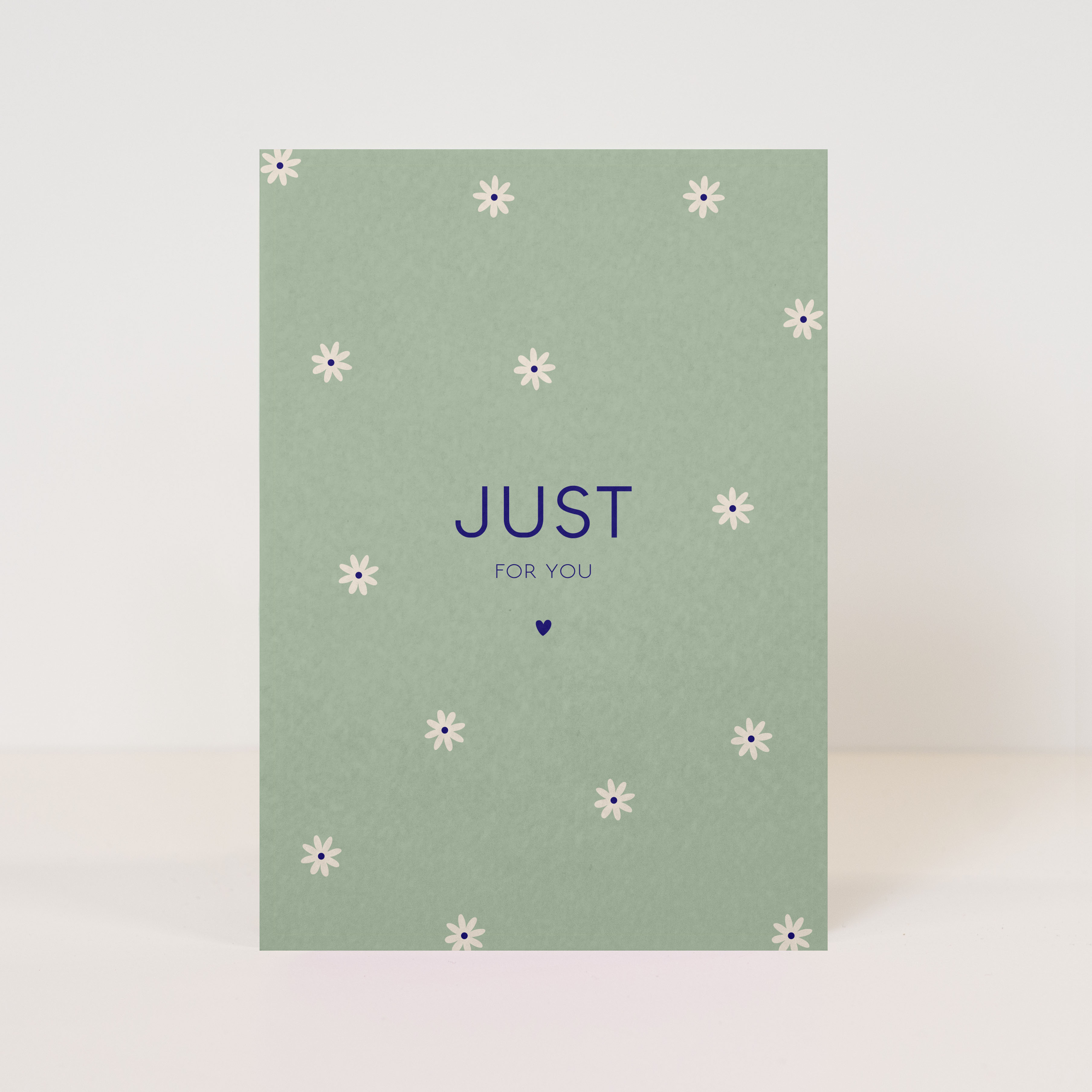 Postcard Just for you / 5 pieces