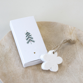 Little giftbox Christmas tree / 4 pieces