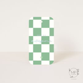 Label You’re awesome / set van 5