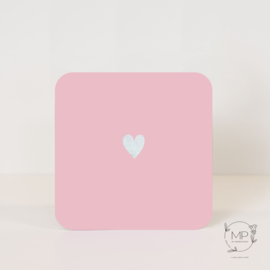 Postcard Heart / 5 pieces