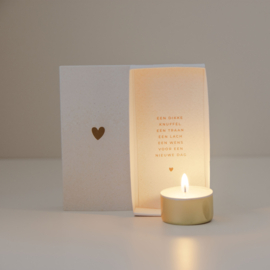 Light in a box hartje / 4 pieces