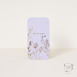 Label With love / set van 5