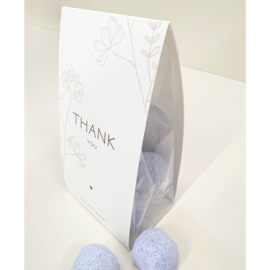 Bath bombs "Thank you" | 2 pieces