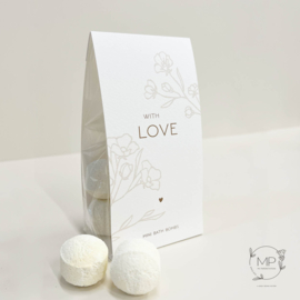Bath bombs "With love" | 2 pieces