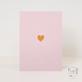 Postcard heart / 5 pieces