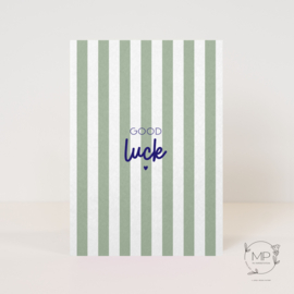 Postcard Good luck / 5 pieces